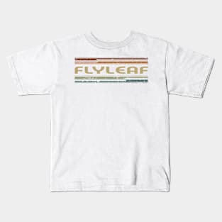 Flyleaf Retro Lines Kids T-Shirt